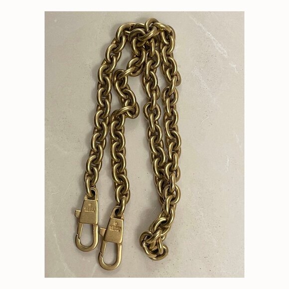 Auth Gucci Tom Ford large studded horsebit clutch chain strap REAL black python - Picture 13 of 14